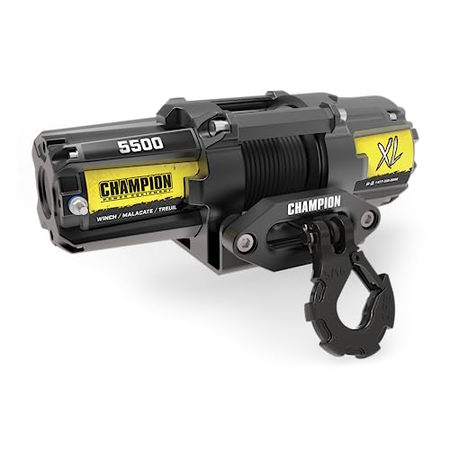Champion Power Equipment XL 5500 Libras. Kit de cabrestante de Cuerda sintética ATV/UTV