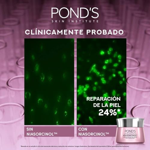 POND'S Crema Facial Antimanchas* Día Bright Miracle Ultimate Clarity con Niasorcinol y FPS 30**, uso de día para una piel luminosa y tono uniforme 50 g