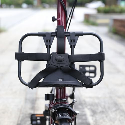 Juego de Portabicicletas SplendoRoute Negro Plegable para Bicicleta Brompton