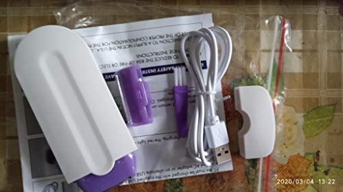 Herramientas de depilación para depilación con sensor de luz recargable