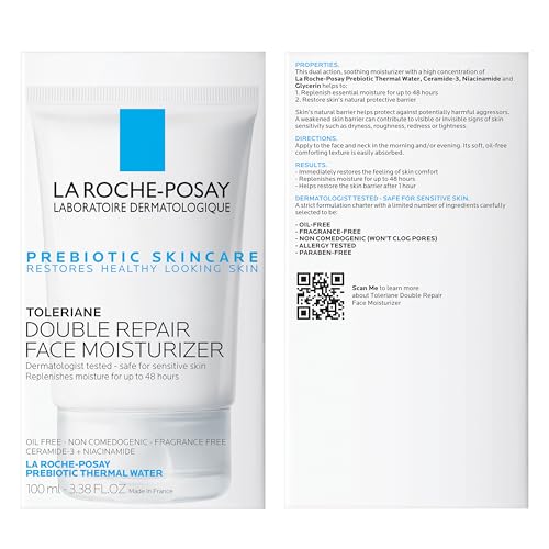 La Roche-Posay Toleriane Double Repair Face Moisturizer, 100 ml