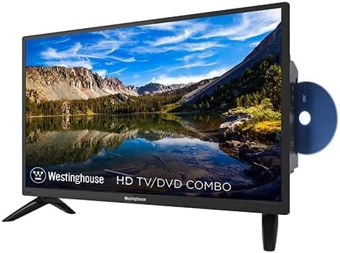 Westinghouse Television de 32 Pulgadas Resolución 720p HD Combo TV con DVD Control Parental HDMI USB Frecuencia de Actualización de 60Hz LED WD32HX5201 (Reacondicionado)