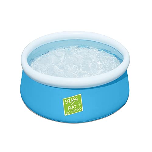 Bestway 57241 Alberca semiinflable Redonda 1.52x.38cm, Azul