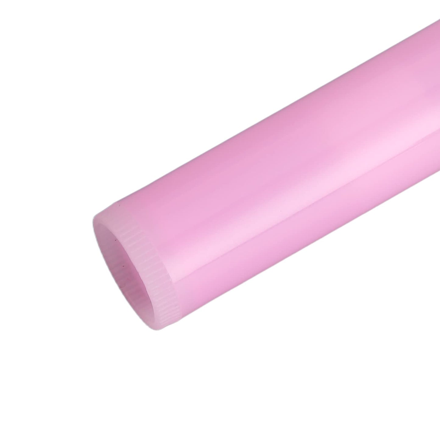 Tubos De Bálsamo Labial Vacíos, 5ml 20 Plástico Tubos De Lápiz Labial Para Bricolaje Tubo De Contenedor De Bálsamo Labial con Tapa Hermética (Color Rosa)
