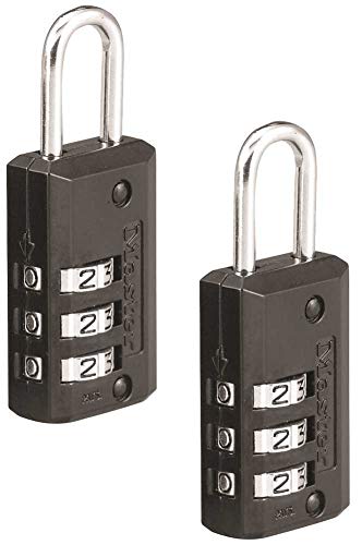 Candado para Equipaje Master Lock 646T Combinación Reprogramable 3 Dígitos
