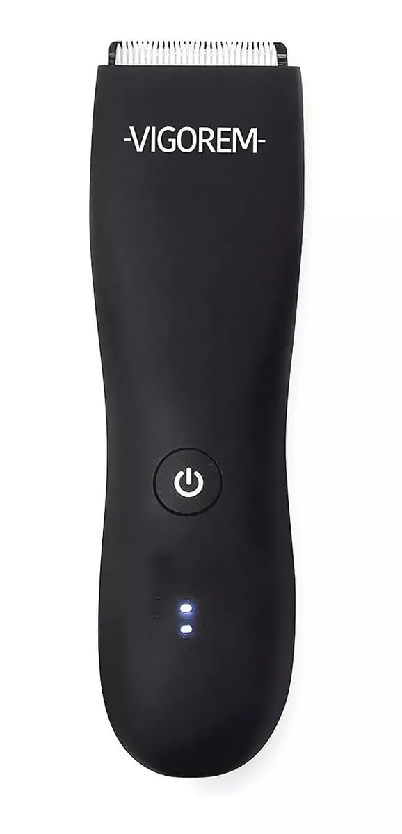 VIGOREM Pro Rasuradora para hombre corporal y zonas íntimas,Impermeable grado IPX-6 cuchillas de cerámica anticorte,Rasuradora Pro De Hombre Para zonas Intimas