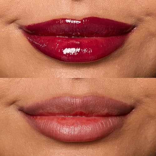 NYX Professional Makeup, LIP IV Gloss Serum Hidratante, Tono: Mauve N Moist. Tinta de Labios hidratante con alto pigmento infusionado con agua de coco y magnesio. Fórmula vegana.