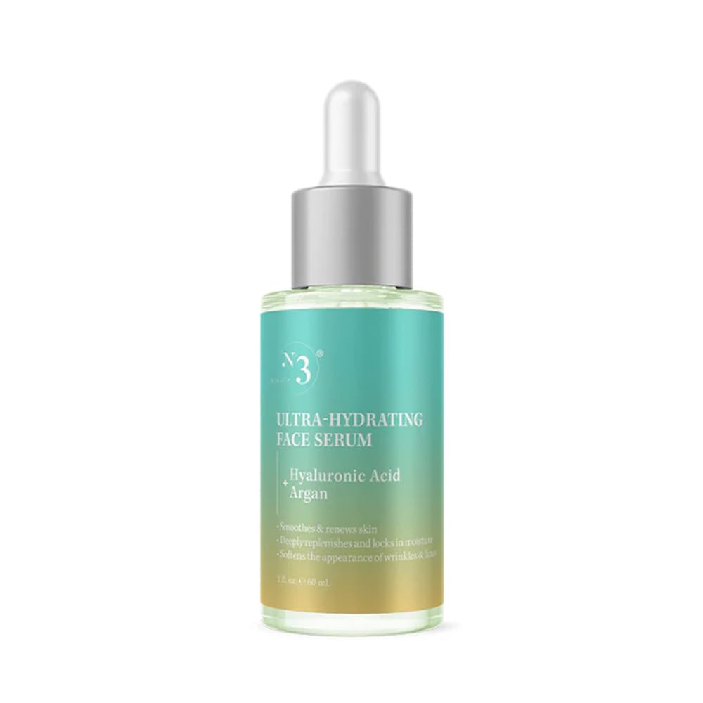 No 3 Ultra-Hydrating Hyaluronic Acid + Argan Face Serum