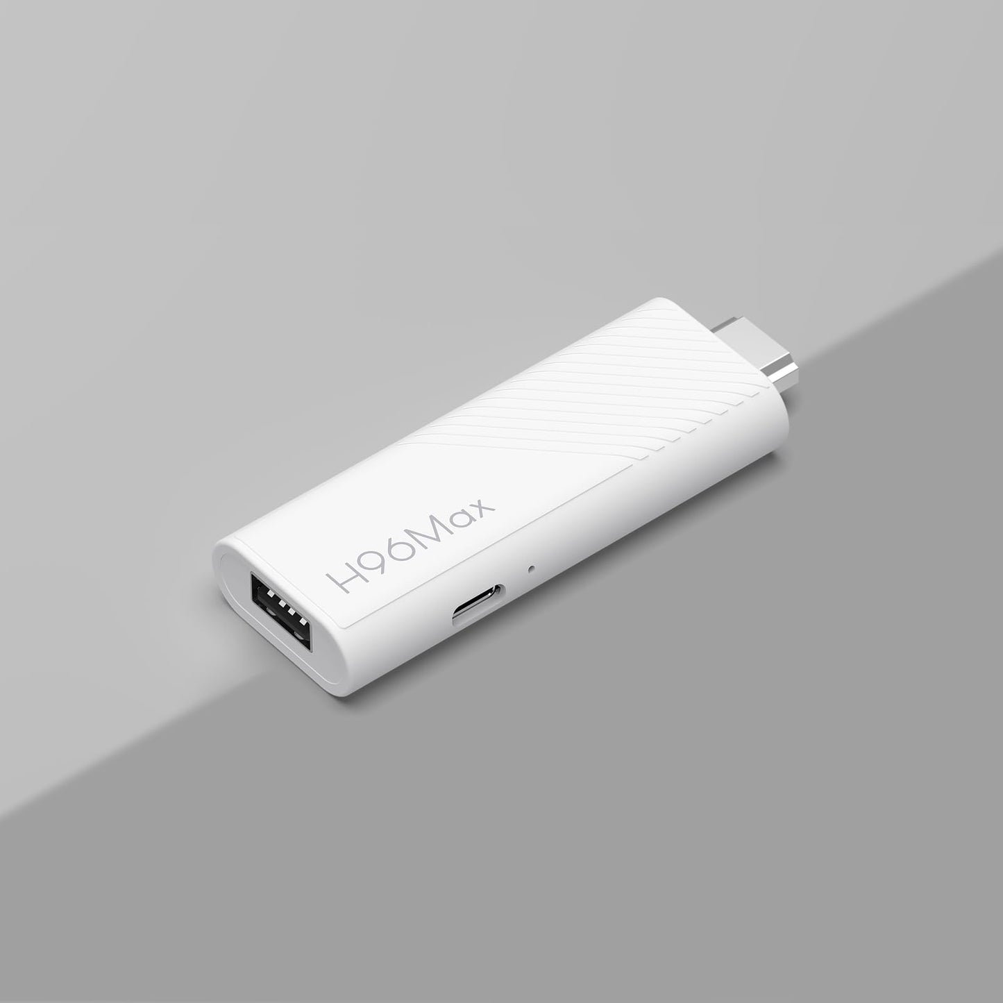 H96 MAX Android 14.0 TV Stick ATV Quad-Core WiFi6 2.4G/5.8Ghz BT5.0 4K AV1 Ultra HD Control de Voz Reproductor Hogar Inteligente