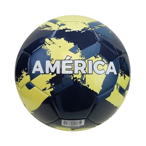 Icon Sports - Balón de fútbol con Licencia Oficial de World Cluams Regulation Junior Talla 3 | Club America, Cepillo para Polvo Azul Marino (CA93BL-N3)