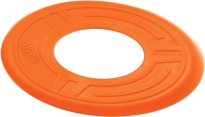 Disco Volador Nerf Dog Naranja 10 Pulgadas Atómico
