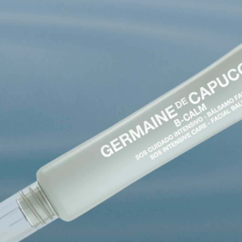 GERMAINE DE CAPUCCINI | B-CALM S.O.S. Cuidados Intensivos | Suero de bálsamo facial - Tratamiento calmante de emergencia - Piel sensible - Efecto instantáneo - 1oz