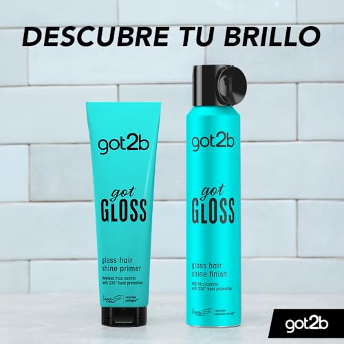 Got2b Spray de acabado brillante para cabello Got Gloss 200ml