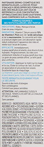 La Roche Posay Pure Vitamin C10 Serum Facial Anti-Oxidante con Vitamina C que brinda limunosidad y mejora la textura de la piel, apta para piel mixta a grasa 30ml