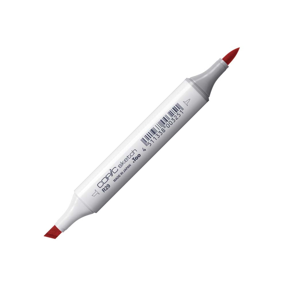 Copic Markers 6-Piece Sketch Set, Bold Primaries (SKST6-BOLD)
