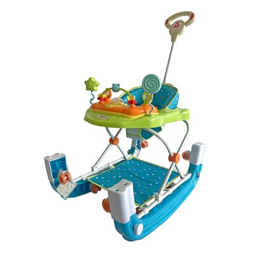 Andadera Mecedora D'bebé Verde Rocking Pop