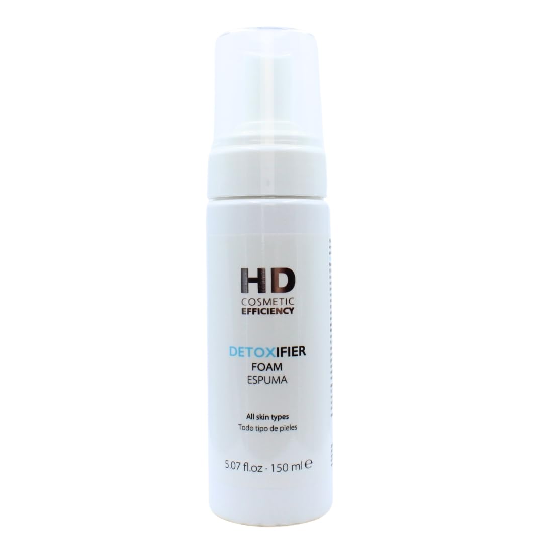 HD Cosmetic Detoxifier Espuma Facial 150 ml Limpieza Rostro Cuello Escote Uso Diario