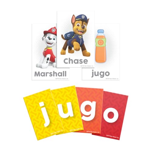 Juego Educativo Novelty Corp Letras y Palabras Caja Madera Paw Patrol