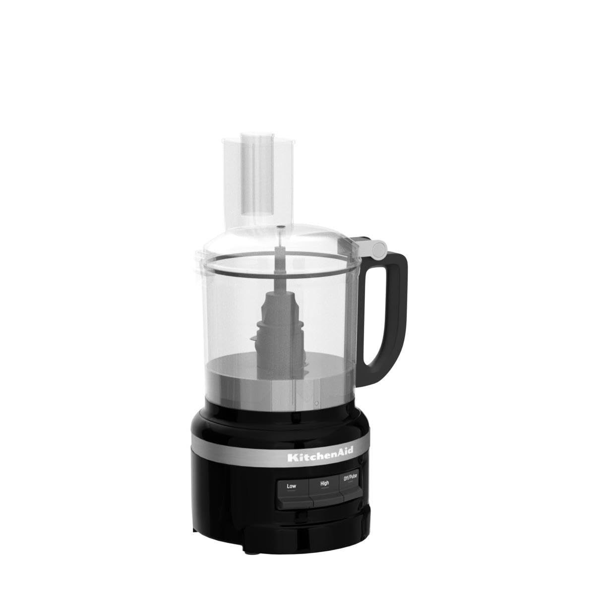 KitchenAid KFP0718OB 7-Cup Food Processor Chop, Puree, Shred and Slice - Onyx Black