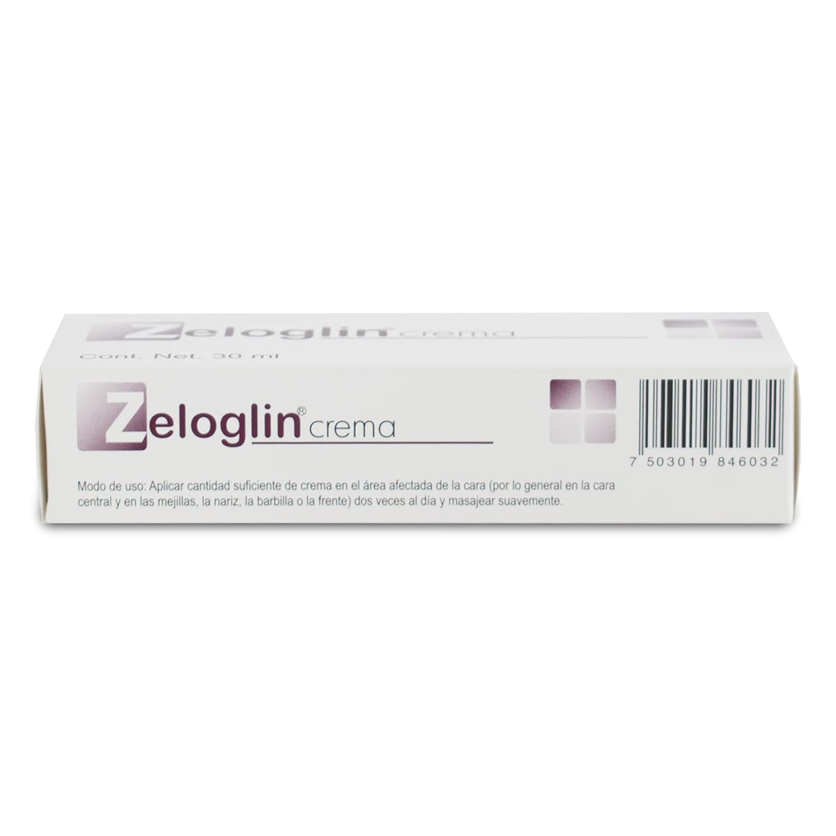 Zeloglin crema 30ml | Crema PREMIUM para la piel con problemas de rosácea (cuperosis) y otra dermatitis inflamatoria, como enrojecimiento, eritema, picazón, ardor.