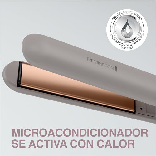 Remington Plancha Alaciadora de Cabello Cerámica Colágeno y Biotina, Control Antifrizz, S31A-110F