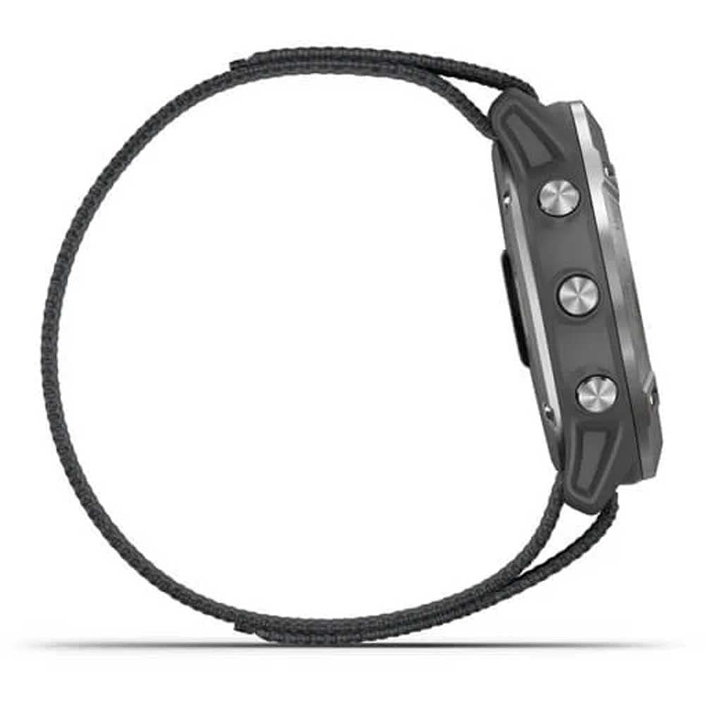 Garmin, Enduro Acero con Banda Nailon Gris