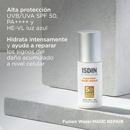 ISDIN FotoUltra Age Repair Fusion Water SPF 50 | Protector solar 50ml