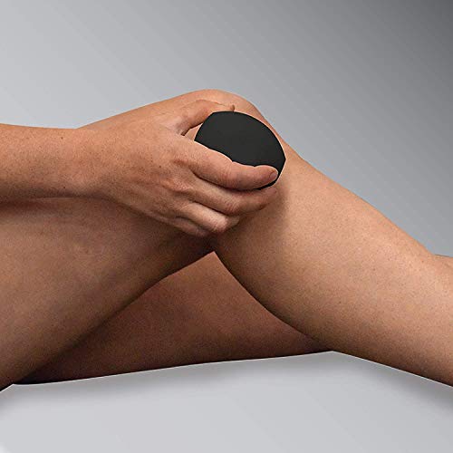 KT Health, Bola de Masaje terapéutica de Hielo/Calor para aliviar el Dolor Muscular y el estrés, Negro/Naranja