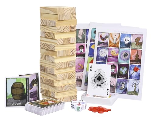 Set de Juegos de Lujo Novelty Máxima Calidad Juegos Clásicos y Tradicionales