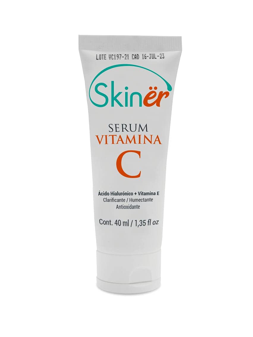 Vitamina C Facial Skinër envase blíster 40 ml. Reduce manchas ligeras y líneas de expresión