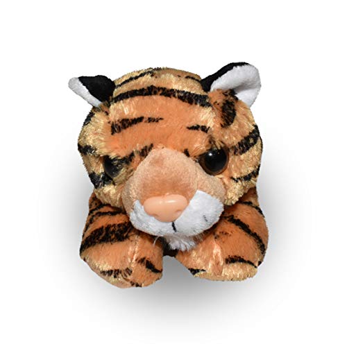 Peluche Tigre Wild Republic Mini Suave y Blandito 18 cm Relleno con Botellas Recicladas para Bebés