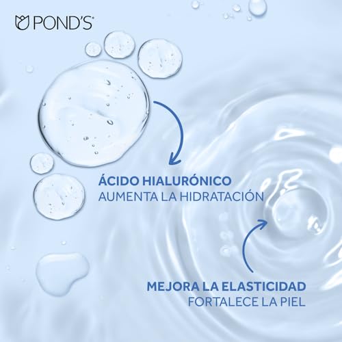 POND'S Limpiador Facial Hydra Active Ácido Hialurónico 200 ml + Hydra Active Gel Hidratante 110 g con ácido hialurónico