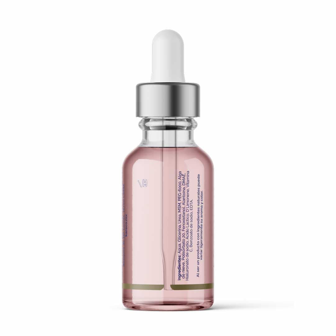 KareCo SERUM FACIAL CON ALGA SUIZA | Serum Facial Antiedad | Redefine la Firmeza y Mejora la Elasticidad con Alga Suiza, Acido Hialuronico, Vitamina C | Skin Care Premium Avanzado.