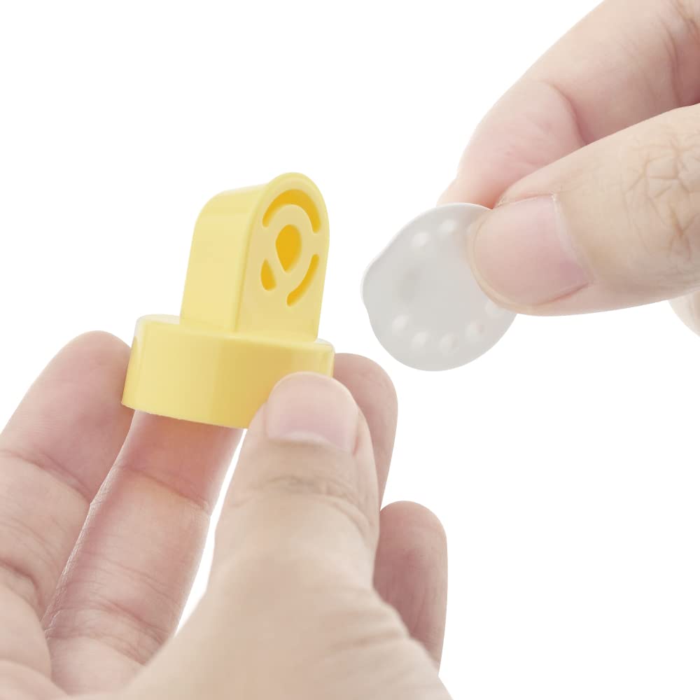 Maymom 8 juntas tóricas (O-rings) y 4 membranas compatibles con extractor manual Medela Harmony