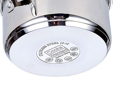 Cooks Standard 02659 Professional Stainless Steel Cookware set 8PC, 8 PC, Silver
