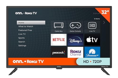 Televisión LED ONN 32 Pulgadas HD Smart TV Serie 1 con HDR HDMI USB y Alexa Asistente Google Reacondicionado