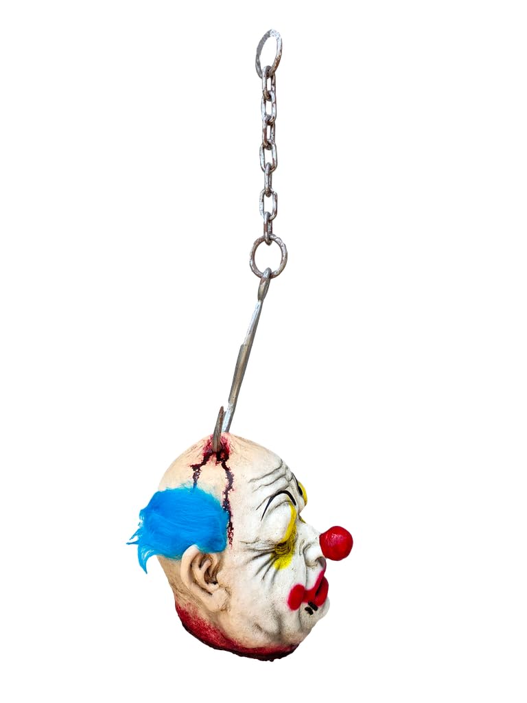 Decoración Colgante Ghoulish Productions Cabeza de Payaso Decapitado para Halloween