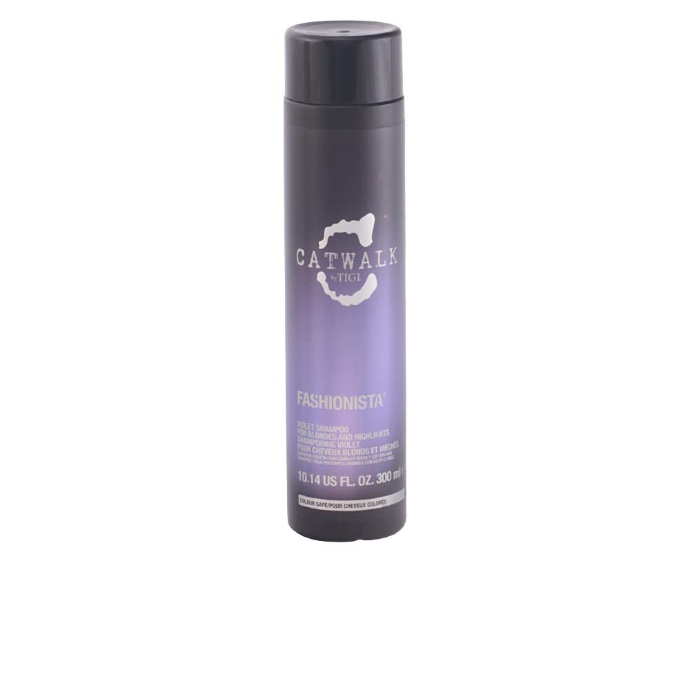 TIGI Catwalk Fashionista Shampoo for Unisex, Violet, 10.14 Ounce