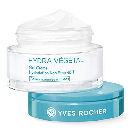 Yves Rocher Gel Crema Non-Stop, 48 h Hidratacion, 50 ml