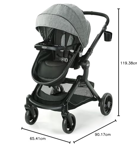 Graco Carreola Modes Nest Con Asiento Reversible Ajustable En Altura, Nico, Paquete De 1 Count