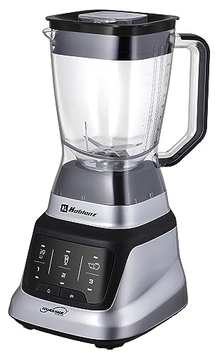 Koblenz Licuadora Profesional LKM-9406, 1200 W, 6 Programas de Licuado, Ultra Silenciosa, Vaso Plástico de 2 L, para Smoothies, Licuados, Jugos y Salsas, Incluye Accesorio, Licuadora para Batidos