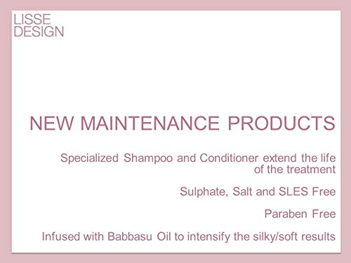 Acondicionador sin sulfatos 8.45 fl. oz. potenciador de tratamiento de keratina - Fórmula profesional para salón de belleza. ¡Mantén y mejora tu cabello!