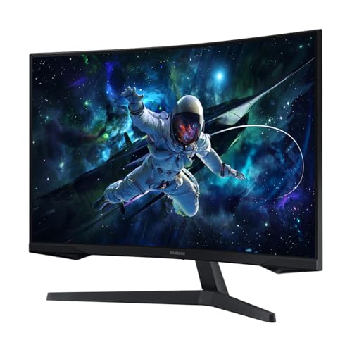 Monitor Gaming Samsung 27 Pulgadas Negro Curvo Odyssey G5 WQHD 144Hz