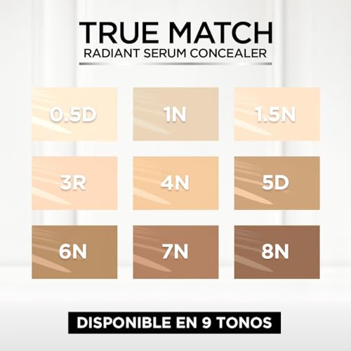 L'Oréal Paris corrector True Match hialurónico, tono 6N