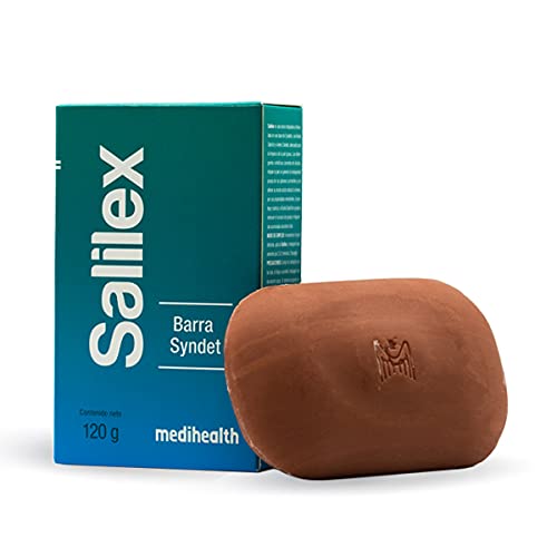 Salilex | Barra Limpiadora facial | Dermolimpiadores libres de jabon | Piel Grasa | caja con barra de 120g