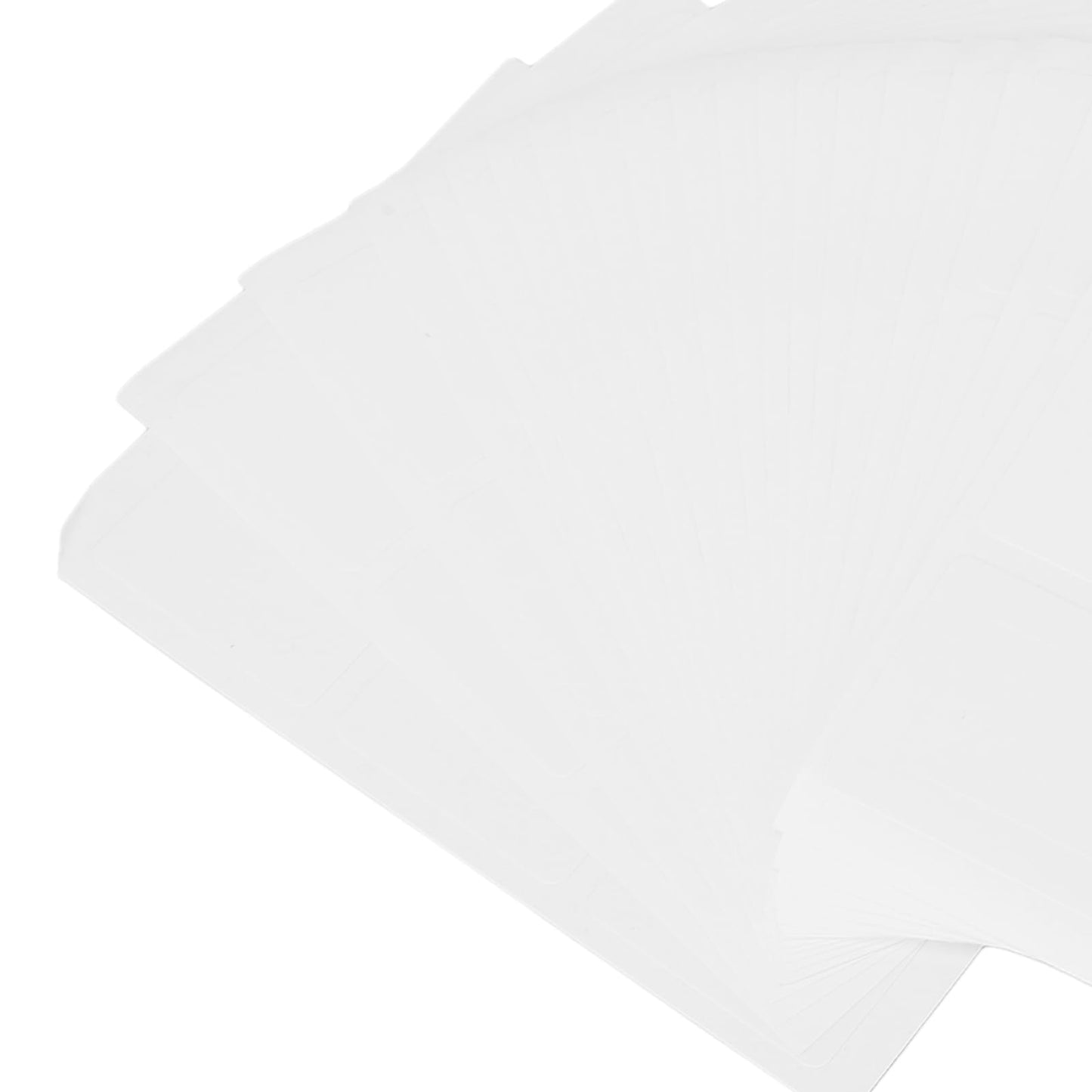 Bolsas para Bálsamo Labial - 60 Piezas Profesional DIY Bolsa de Plástico Transparente para Bálsamo Labial Soporte para Dinero con Adhesivo para una Práctica Experiencia Diaria de