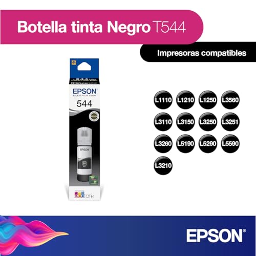 Epson Ecofit Botella de Tinta Color Negro T544