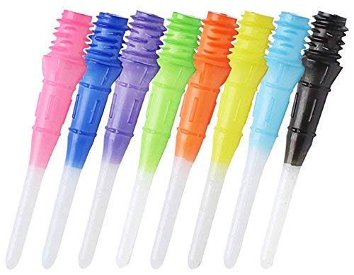 LSTYLE Premium Lippoint – 2 Tonos Naranja – 30 Unidades – Longitud Regular – Puntos de Punta Suave – Hilo 2BA