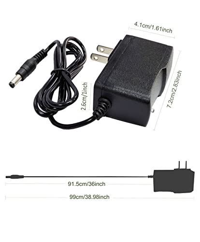 Adaptador de Fuente de Alimentación DC 6V 2A Compatible con Enchufe de EE. UU.
