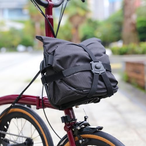Juego de Portabicicletas SplendoRoute Negro Plegable para Bicicleta Brompton